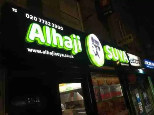 Nigerian Man Opens Suya Spot In UK (Photos)